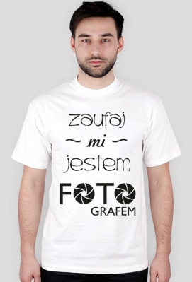 Koszulka dla fotografa - Nie bój się - FOTOHOLIK