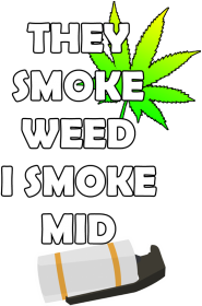 CS:GO They smoke weed I smoke mid