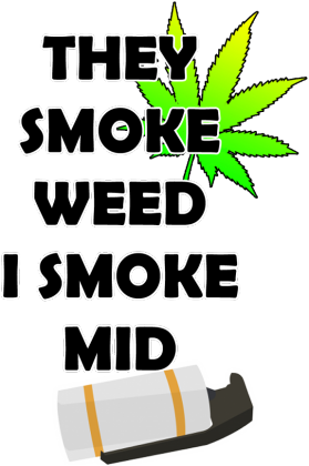 CS:GO They smoke weed I smoke mid