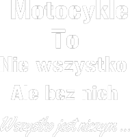 Motocykle Koszulka/Tekst