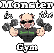 Bluza Meska Kaptur  Monster