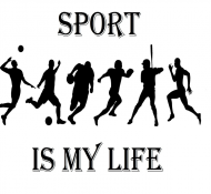 T-SHIRT Sport is my life