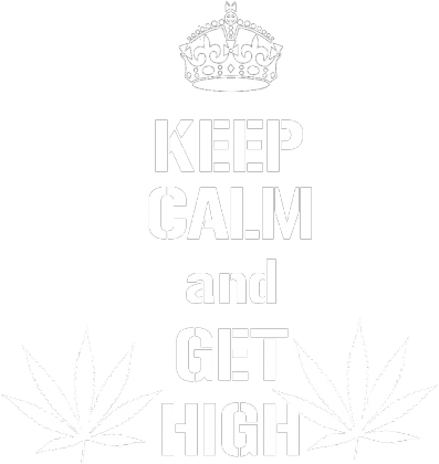 Bluzka męska "Keep Calm and Get High"