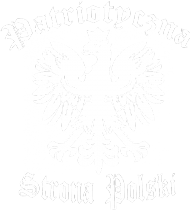 PATRIOTYCZNA STRONA POLSKI, T-SHIRT CZARNY