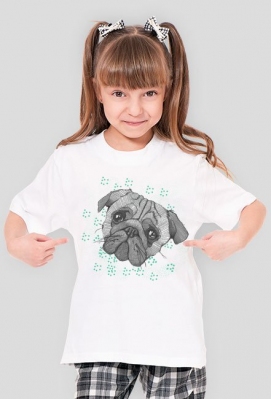 Bluzka dziewczęca różne kolory - MOPS 3 - BEST CHOICE