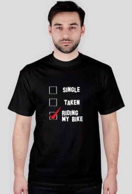 Koszulka Single Taken Riding My Bike - MXshop