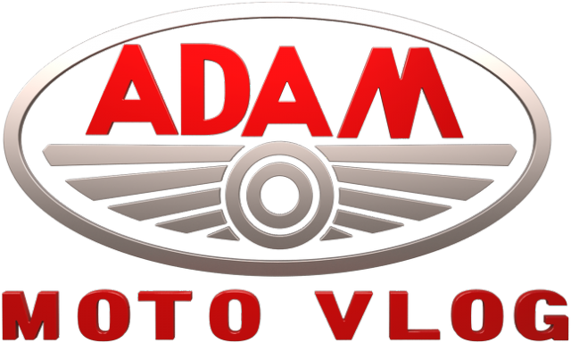 LOGO ADAM MOTO VLOG