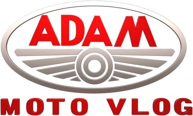 LOGO ADAM MOTO VLOG