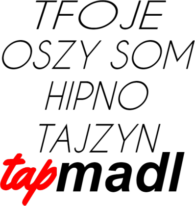 Koszulka męska Tap madl