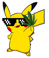 Pikachu Thug Life