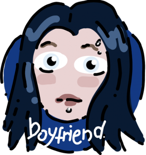 Boyfriend Mug #2 - nadruk