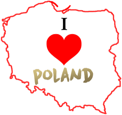 Kubek "I love POLAND"