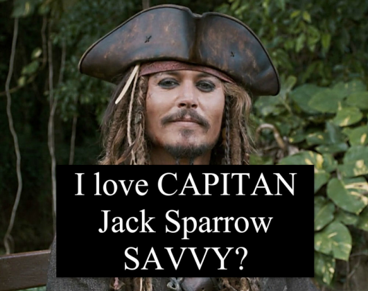 Jack Sparrow SAVVY?