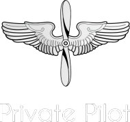 T-SHIRT PRIVATE PILOT Czarny