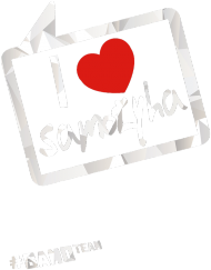 I ❤ SAMOTYHA [CZARNA]