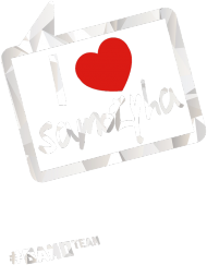 I ❤ SAMOTYHA [CZARNA]