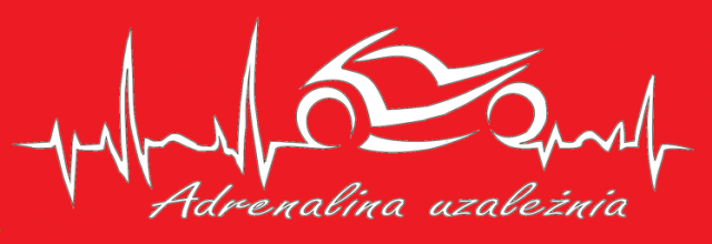 Koszulka męska "Adrenalina Uzależnia" czerwona