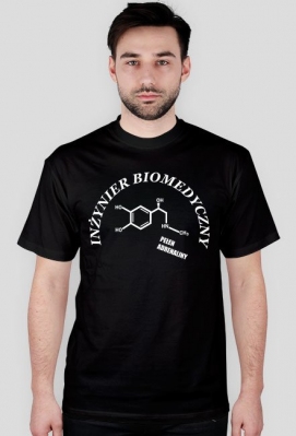 Koszulka Męska Inżynier Biomedyczny I Biały - SmartShirt - SmartShirt - koszulki z pomysłem