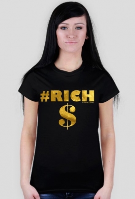 Koszulka Damska Rich Elitarna - SmartShirt - SmartShirt - koszulki z pomysłem