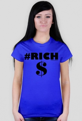 Koszulka Damska Rich - SmartShirt - SmartShirt - koszulki z pomysłem