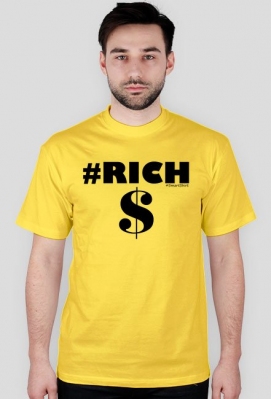 Koszulka Męska Rich - SmartShirt - SmartShirt - koszulki z pomysłem