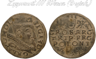 Trojak (Zygmunt III Waza) + opis - bluza czarna