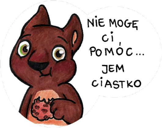 nie mogę