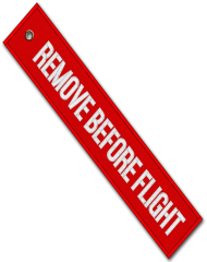 Męska koszulka lotnicza - Remove Before Flight