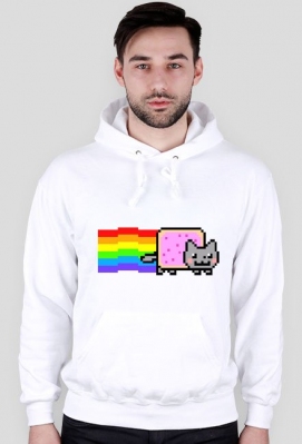 Bluza męska - nyan cat - SpokoGadzet