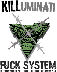 T-shirt "KILLUMINATI FUCK SYSTEM" Street WEAR
