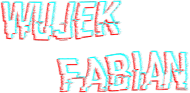 Glitch Męska Biały Nadruk