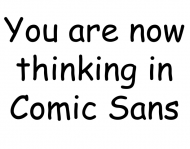 Comic Sans - męska