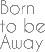 Born to be Away - koszulka damska