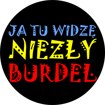 Koszulka "Ja tu widzę niezły burdel"