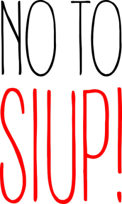 Kubek "No to SIUP"