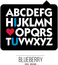 Kubek "My Love" BlueBerry New Brand