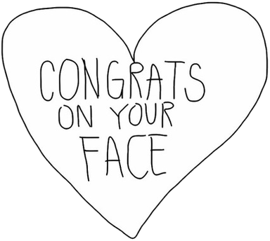 SugarSpiritShop: Cup Congrats On Your Face