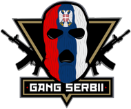 Koszulka "Gang Serbii" (Kol.Rękaw)