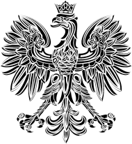 Orzeł czarno - biało