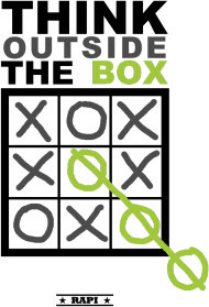 THINK OUTSIDE THE BOX (GREEN)