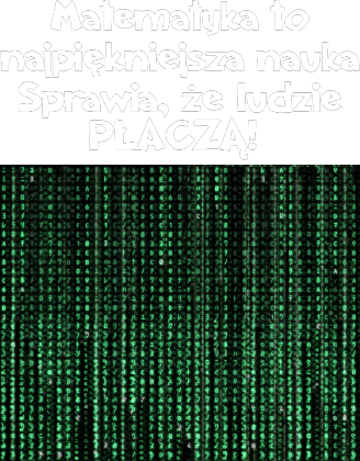Koszulka Męska - Matematyka to najpiękniejsza nauka