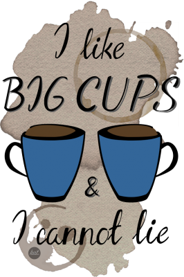 Big cups bag - nadruk