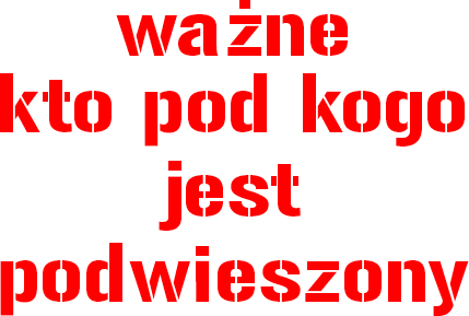 Prezerwatywy 4 - kto pod kogo podwieszony