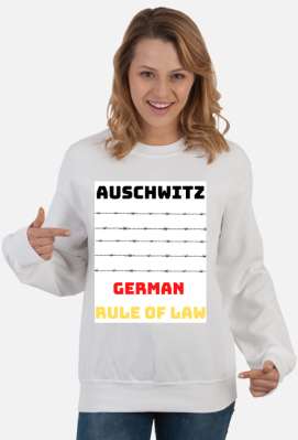 Auschwitz bluza damksa - Zawsze w sercu