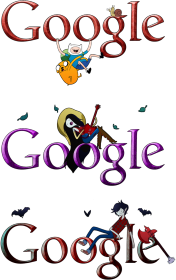 Bluzka Google Adventure Time