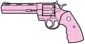 Czapka pistolet róż