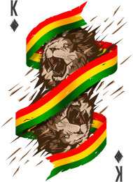 Reggae Lion King T-shitr - Koszulki w Space Balls