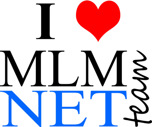 Biała koszulka MLM NETteam I Love