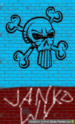 Jankowy graffiti style