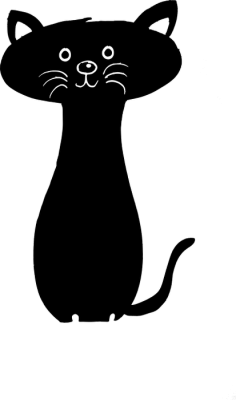 torba z kotem - nadruk